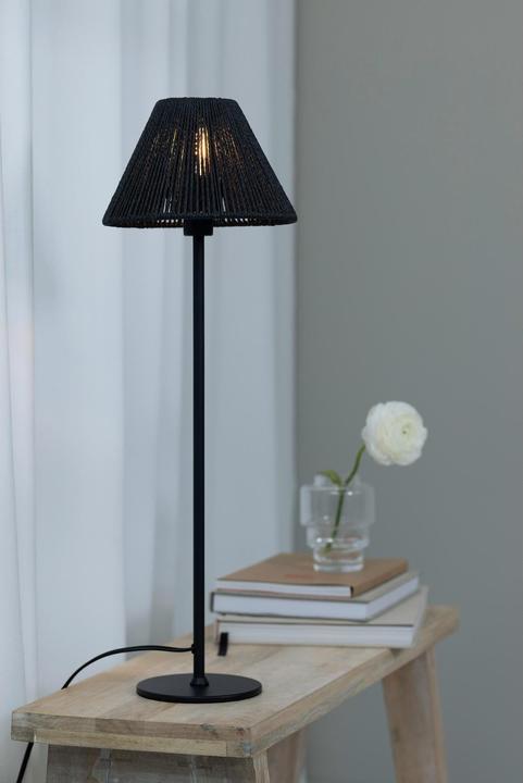 Image du produit Markslöjd Lampe de table Corda 1L, E14, 4 W, noir (E14)