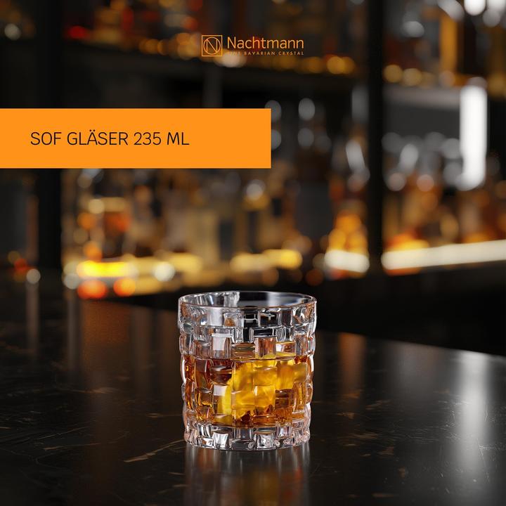 Immagine prodotto Nachtmann Bossa Nova (2.32 dl, 4 x, Bicchiere da whisky)