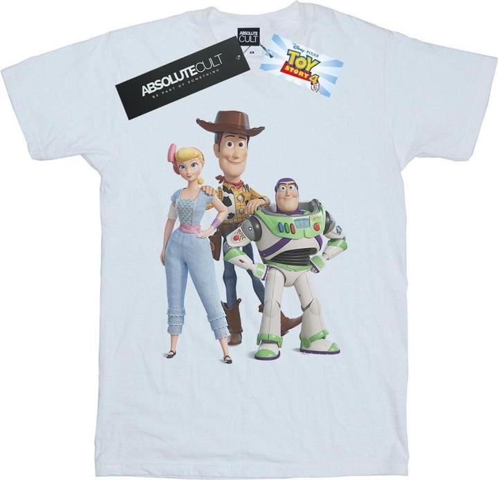 Disney Toy Story 4 Woody Buzz and Bo Peep TShirt (XL)