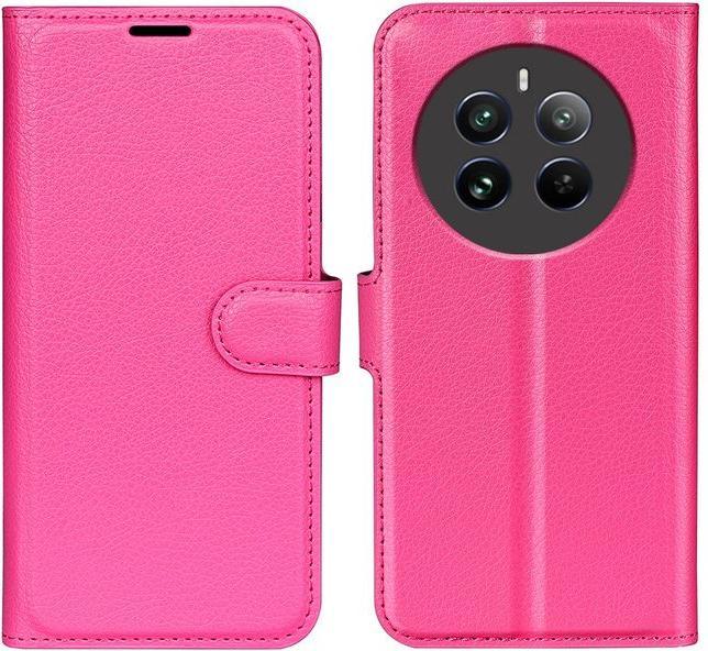 Actual product image MU Classic Litchi Leather Bookcover Series (Realme 12)