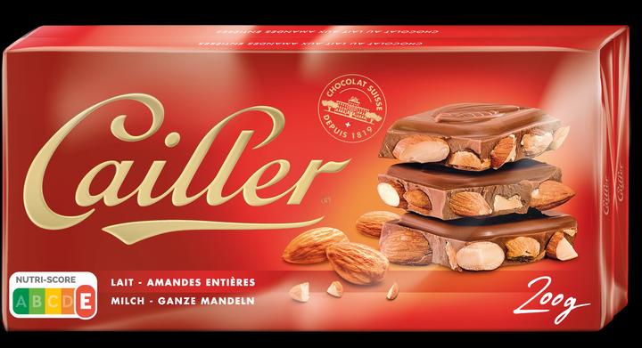 Produktbild Cailler Milch-Mandeln (200 g)