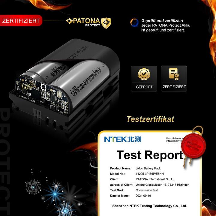 Produktbild Patona Protect Canon LP-E6P (Kamera Akku)