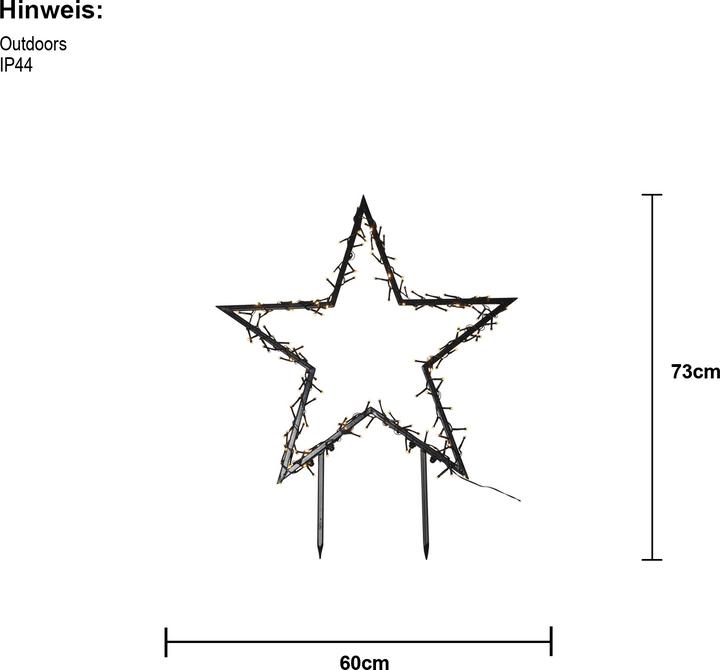 Produktbild Star Trading Stern Spiky