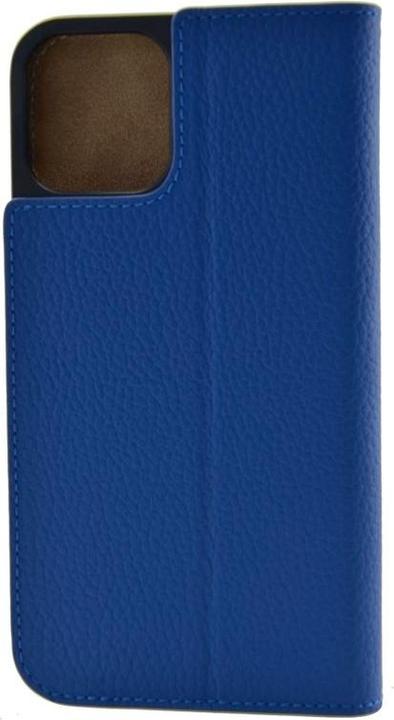 Produktbild Mike Galeli Book-Cover in Echtleder Marc true blue (Apple iPhone 12 Pro Max)