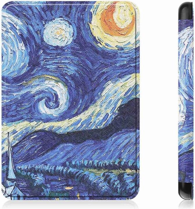 Actual product image Cover-Discount Kindle 2022 (6.0 / 11.Gen.) - Protective Case Night Sky (Kindle)