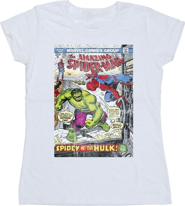 SpiderMan VS Hulk Cover TShirt