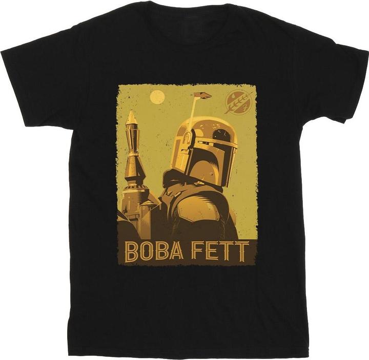 Star Wars The Book Of Boba Fett Planetary Stare TShirt (XL)