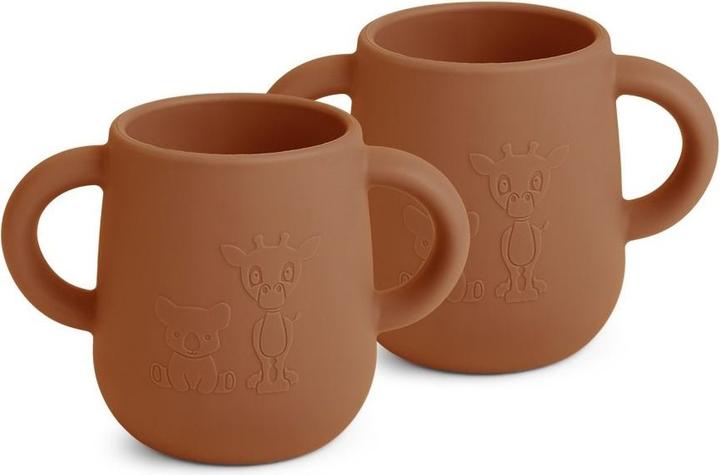 Immagine prodotto Nuuroo Tazza in silicone Abiola 2-Pack - Caramello Café