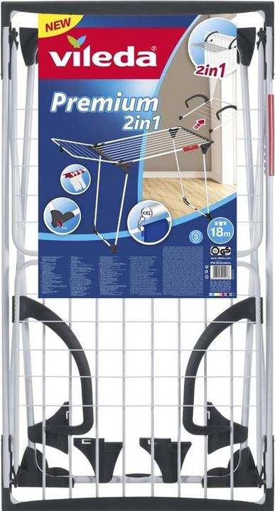 Produktbild Vileda Vileda Premium 2 In 1 Wäscheständer (18 m)