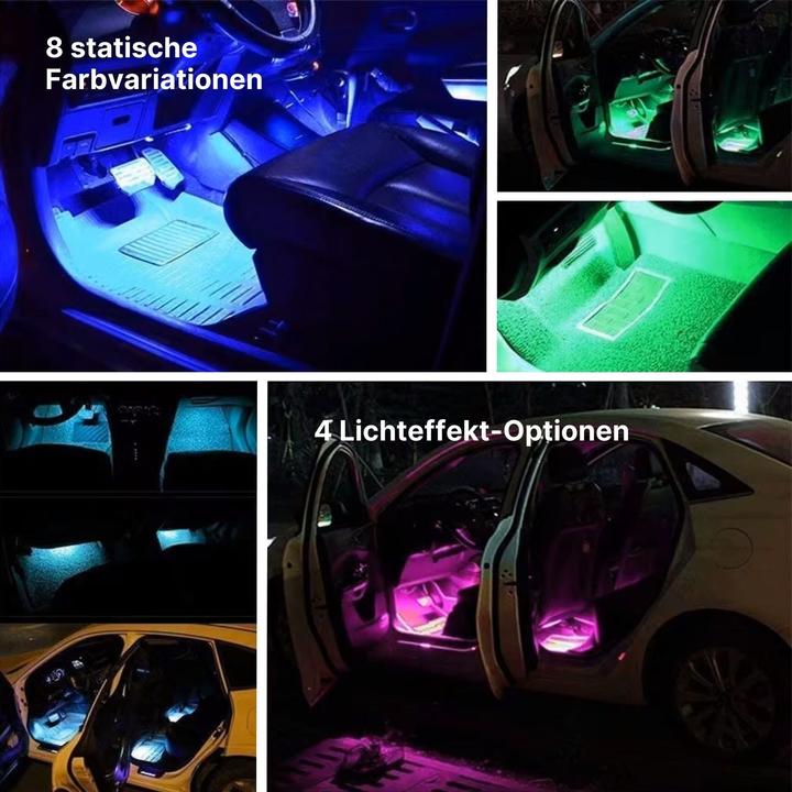 Produktbild Hermex LED Streifen RGB für Auto Innenraumbeleuchtung 5050 SMD LED Light Stripes (RGB, 22.30 cm, Indoor)