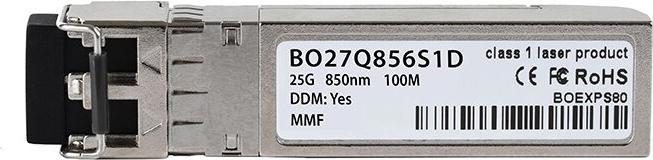 Actual product image BlueOptics Finisar FTLF8536P4BCL Compatible SFP28 BO27Q856S1D