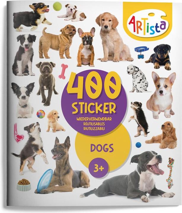 Produktbild Artista Stickerbuch Hunde (MQ3)