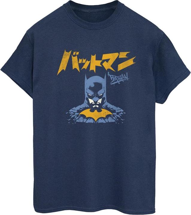 Batman Japanischer Blick Baumwolle Boyfriend TShirt