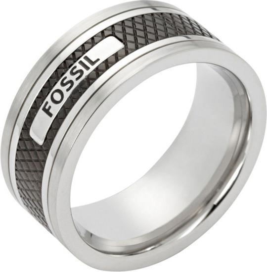 Fossil Mens Dress Ring (67, Stahl)