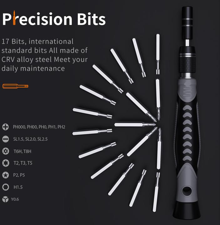 Immagine prodotto UF-Tools by King'sdun UF-Tools 25 in 1 Set di meccanica di precisione