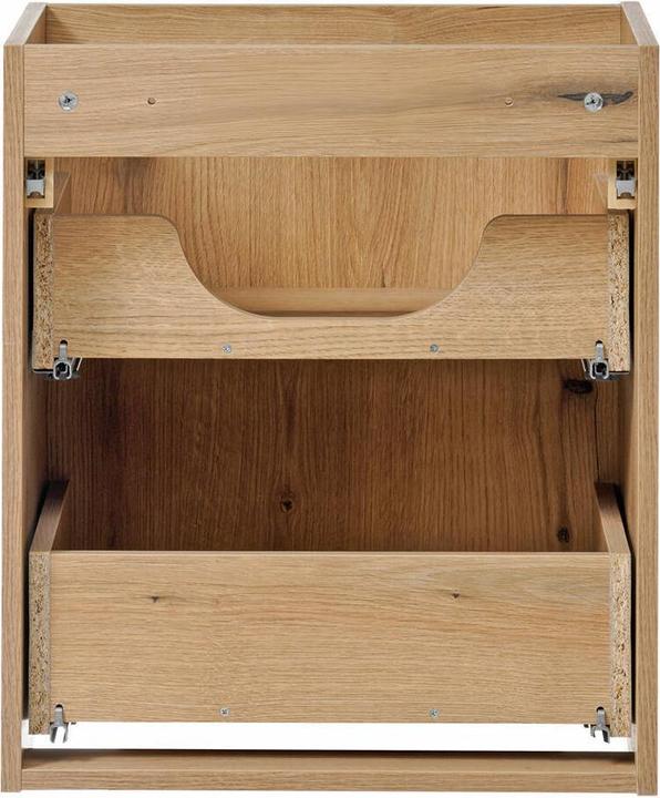 Produktbild En.Casa Waschtisch Skelbolu 50x71x40 cm Eicheoptik
