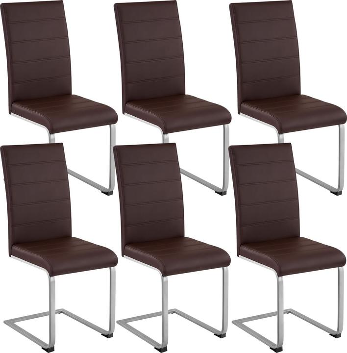 Produktbild tectake 6x Schwingstuhl
