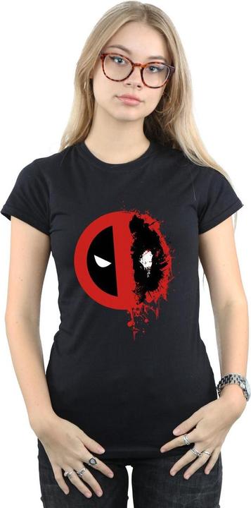 Produktbild Deadpool Split Splat Logo TShirt (XL)