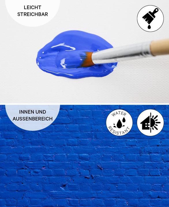 Image du produit I Am Creative Basic Acryl, peinture acrylique à base d'eau, 500 ml (Noir, 500 ml)
