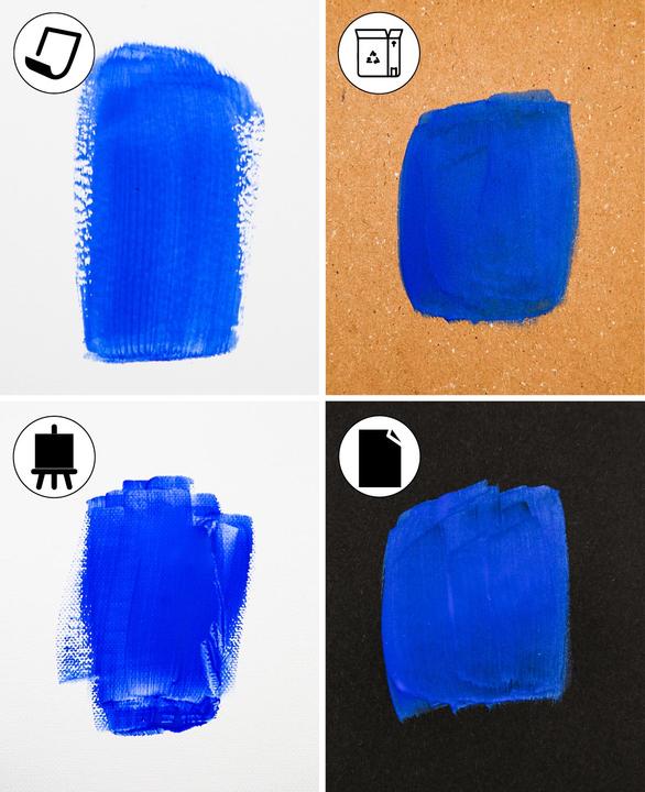 Image du produit I Am Creative Basic Acryl, peinture acrylique à base d'eau, 500 ml (Noir, 500 ml)