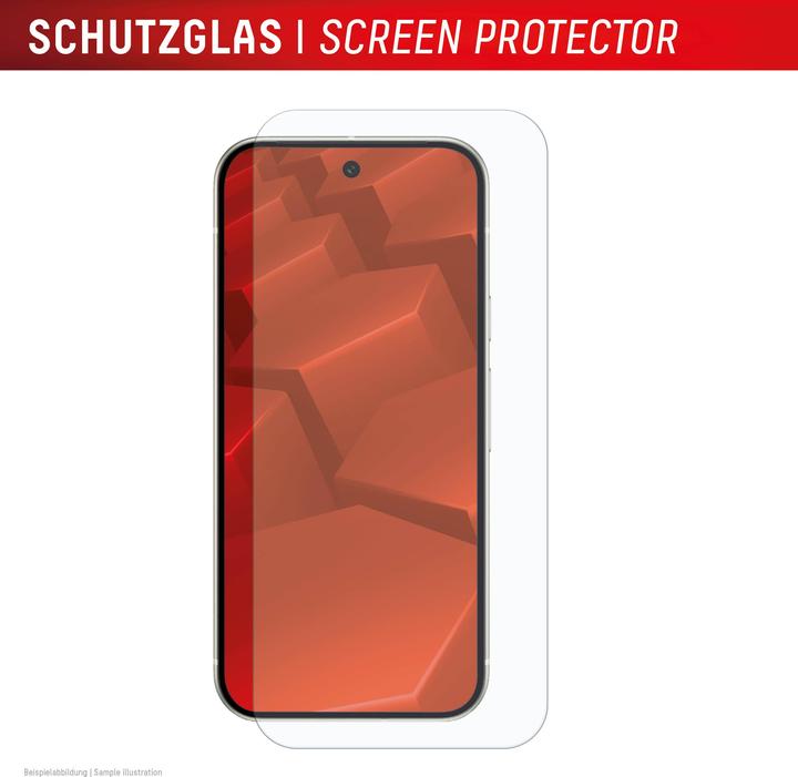 Actual product image Displex Real Glass, 2D armoured glass (1 Piece, Google Pixel 9a)