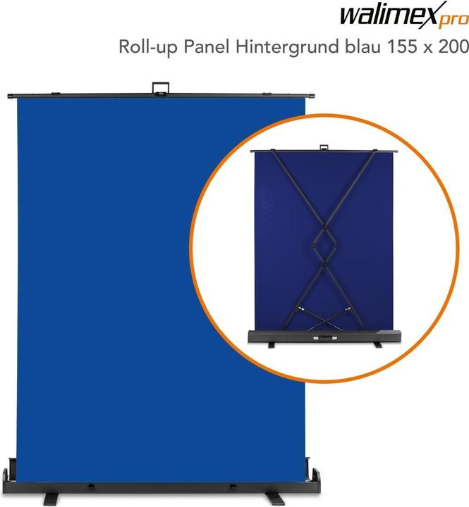 Actual product image Walimex pro Roll-up panel (155 cm, 200 cm)