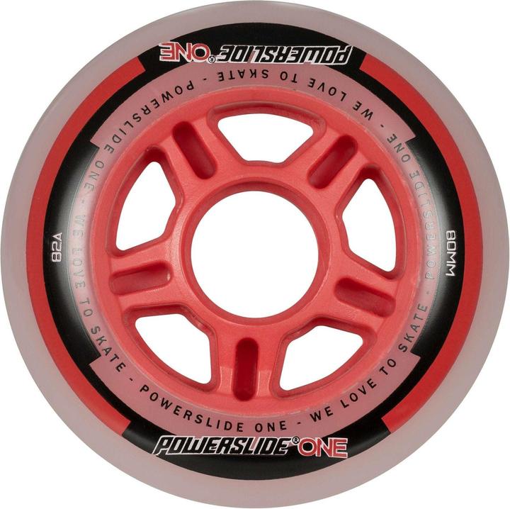Produktbild Powerslide Skateboard Wheels Ps One Pack 8-Pack 2023 (80 mm, 82a)