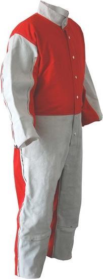 Produktbild Elmag - Sandstrahl-Overal Gr. 58/XXL m. Lederbesatz an Armen u. Beinen (XXL)