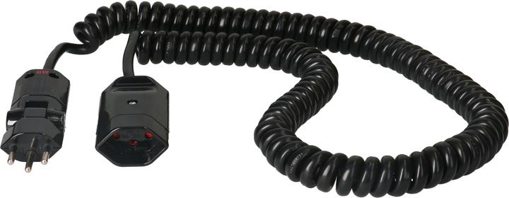Actual product image Max Hauri clip-clap TD extension spiralised H05VV-F3G1.0 (3.50 m, Type 13, Type 12)