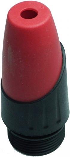 Actual product image Enova Cable grommet for PL series, red, 10 pieces