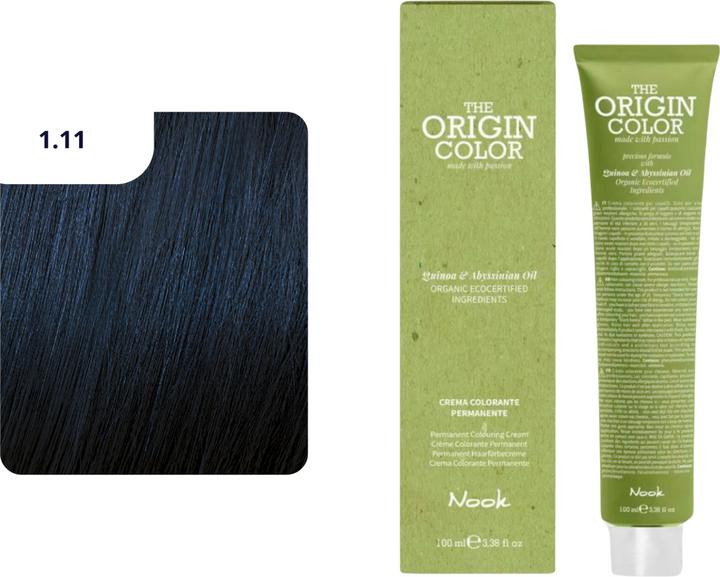 Image du produit Nook Coloration des cheveux Origin Color (1.11 Frêne bleu foncé)