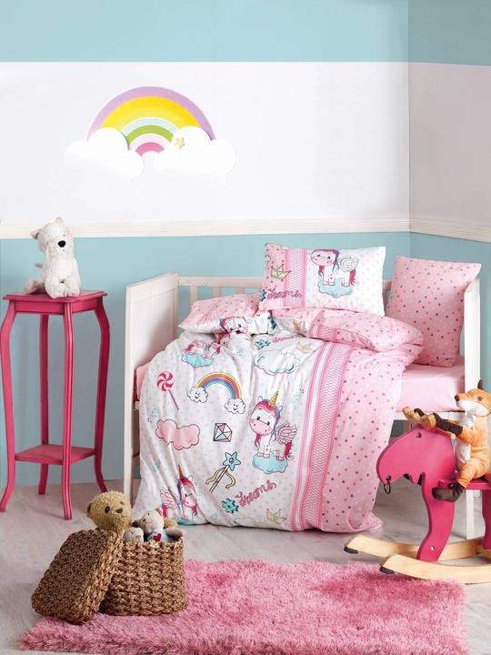 Image du produit Cotton Box Unicorn (100 x 135 cm, 40 x 60 cm, 35 x 45 cm)