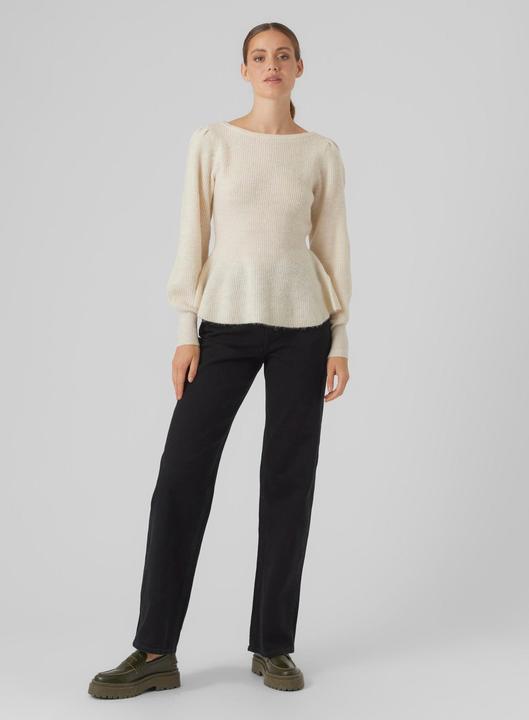 Produktbild Vero Moda VMFLAVOUR LS PEPLUM PULLOVER GA EXC Strickpullover (XL)