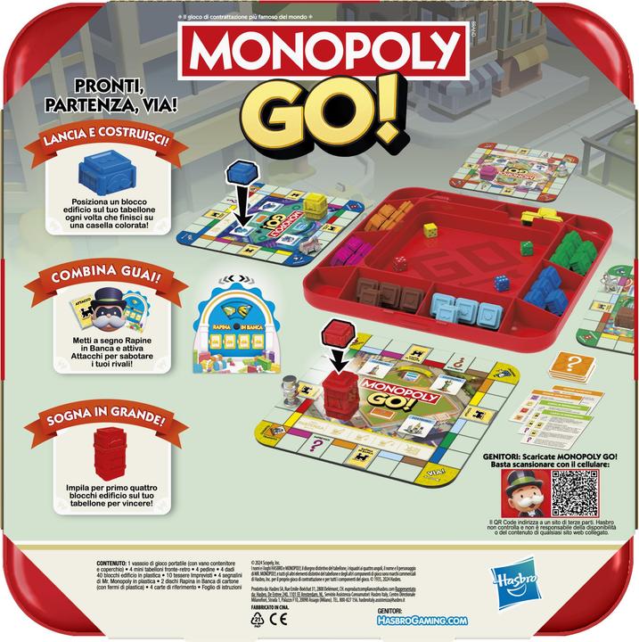 Image du produit Hasbro Gaming Monopoly GO! Jeu de société