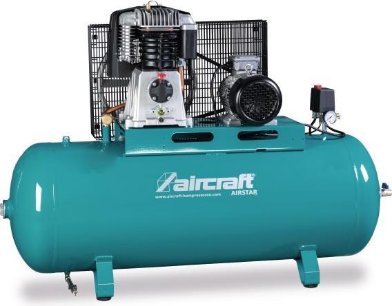 Produktbild Stürmer - Kolbenkompressor 680l/min, 10 bar, 400V, 270 Liter AIRSTAR 853/270/10H Aircraft m. Riemena (10 Bar, 270 l)