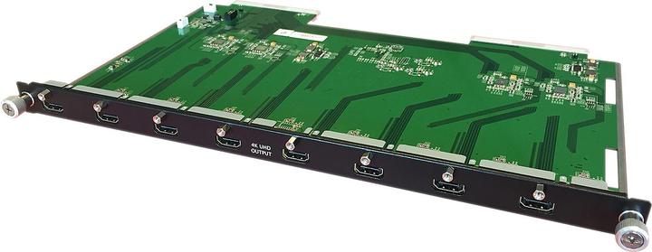 Lindy Modulare AV Matrix: 8x HDMI 4K UHD AUSGAENGE. Ausgabemodul mit 8 HDMI Ausgaengen