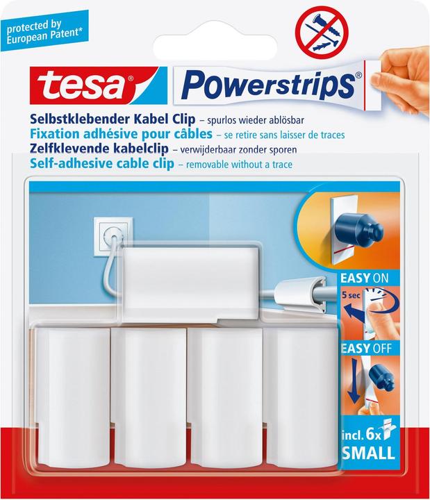 Produktbild tesa Powerstrips Kabelclip