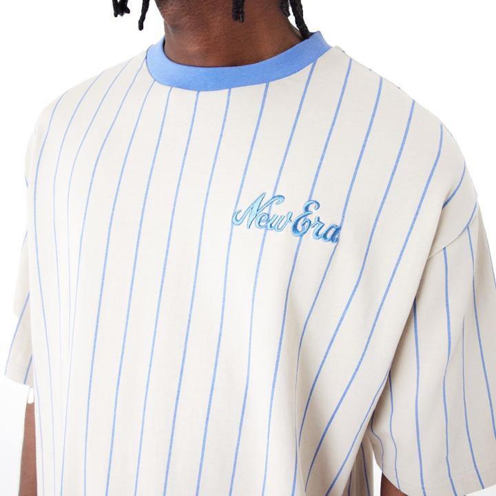 Immagine prodotto New Era Camicia oversize - PINSTRIPE stone beige - S (S)