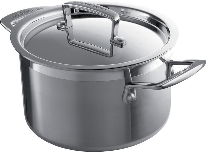 Produktbild Le Creuset 3-Ply (18 cm, Kochtopf, Aluminium, Edelstahl)