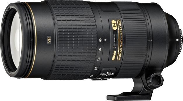 Image du produit Nikon AF-S Nikkor 80-400mm f/4.5-5.6 G ED VR (Nikon F, Plein format)