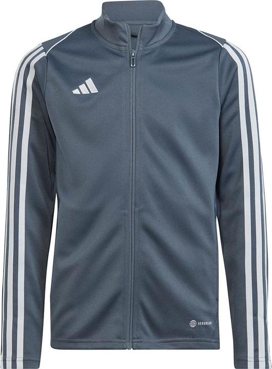adidas Tiro 23 League Training graues HS3523 Kinder-Sweatshirt (128 cm) (128)