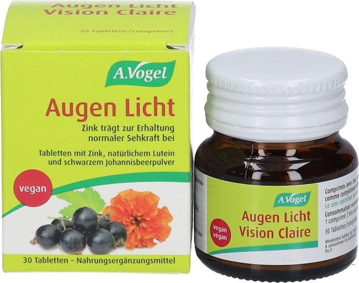 Actual product image A. Vogel Augen Licht (30 Piece, Pills, 100 g)