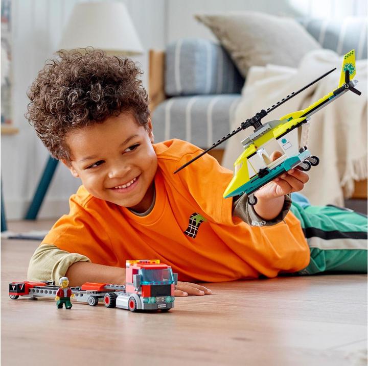 Actual product image LEGO Helicopter transporter (60343, LEGO City)