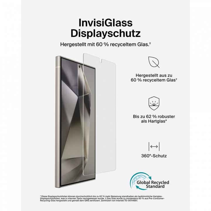 Actual product image Belkin Ovr Glass Eztray Samsung S25 Ultr (1 Piece, Samsung Galaxy S25 Ultra)