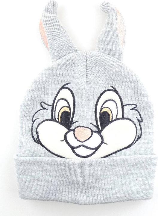Actual product image Heroes Inc Disney - Bonnet à pompon Gris Bambi Visage de Panpan