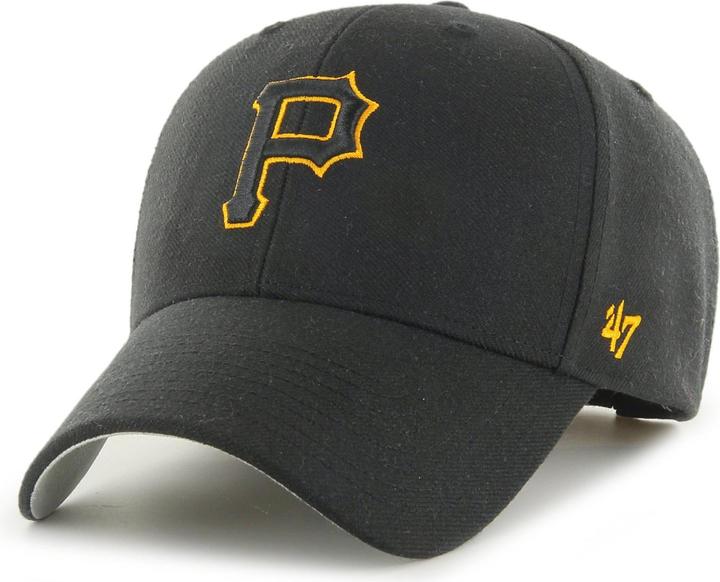 Produktbild 47 Brand Relaxed Fit Cap - MLB Pittsburgh Pirates schwarz (One Size)