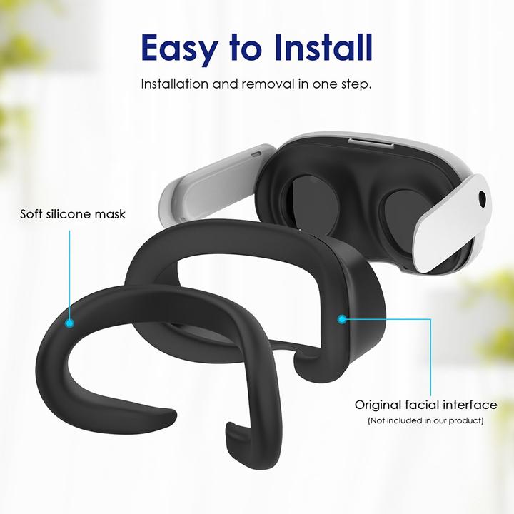 Image du produit Ueli Express Meta Quest 3 Masque oculaire anti-transpiration en silicone