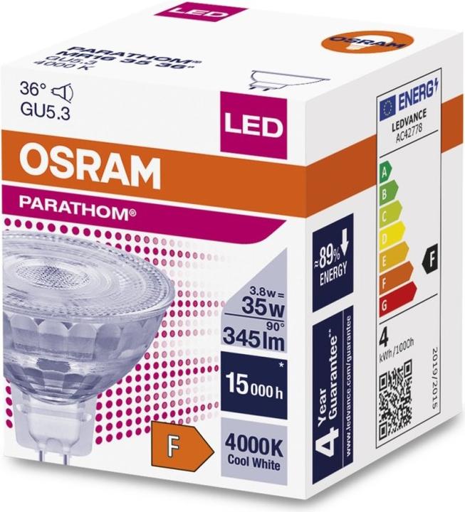 Produktbild Ledvance LED-Reflektorlampe (GU5.3, 3.40 W, 230 lm, 1 x, G)