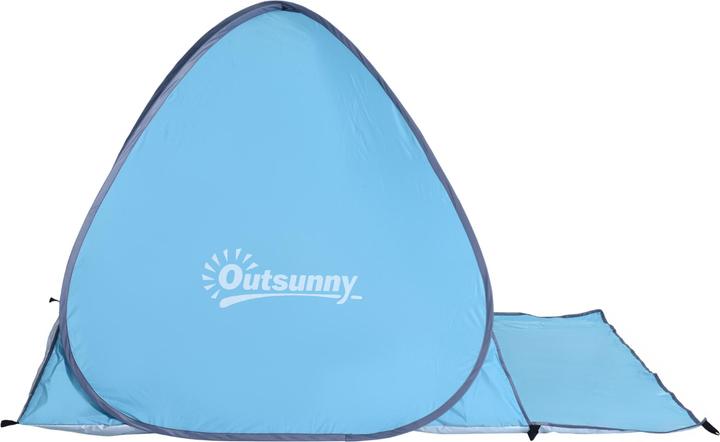 Produktbild Outsunny Pop-Up Zelt für 2 Personen (Wurfzelt, 0.80 kg, 2 Personen)