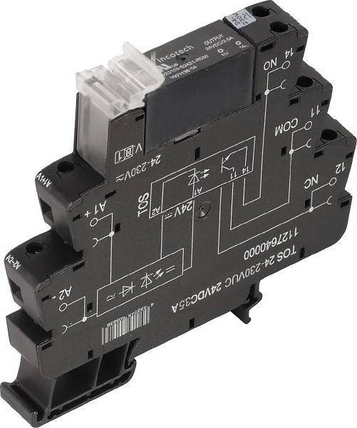 Produktbild Weidmüller Optokoppler 24-203V 5A 5-33V Transistor 1127640000